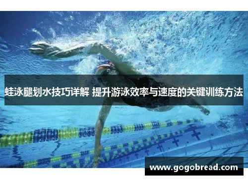蛙泳腿划水技巧详解 提升游泳效率与速度的关键训练方法